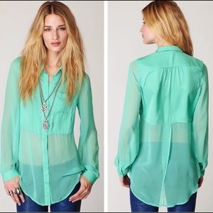 COPY - Free People Best of Both Worlds Sheer Tunic